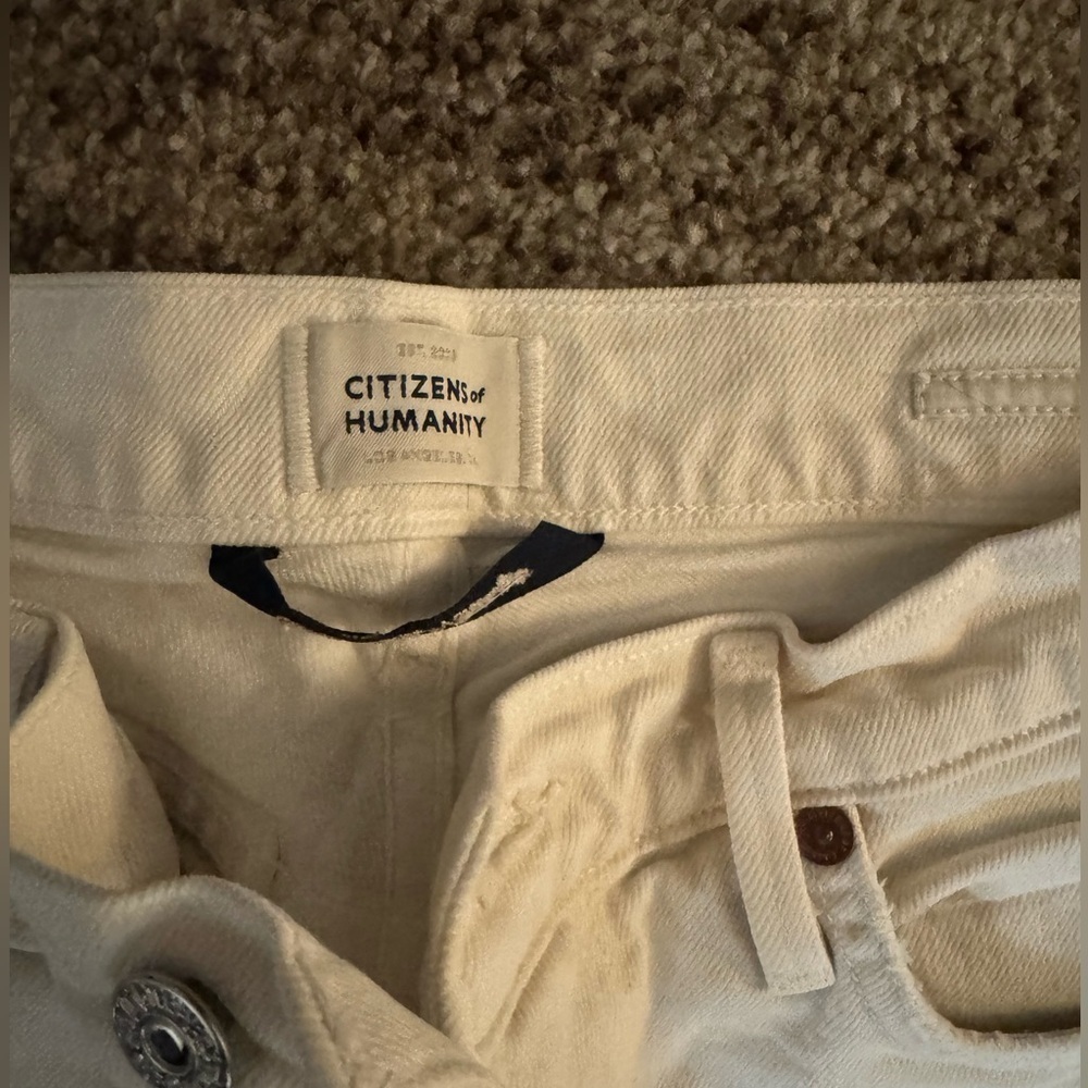 CITIZENS OF HUMANITY WOMEN'S ELLA MID RISE SLIM CROP JEANS SIZE 25 - Picture 9 of 10